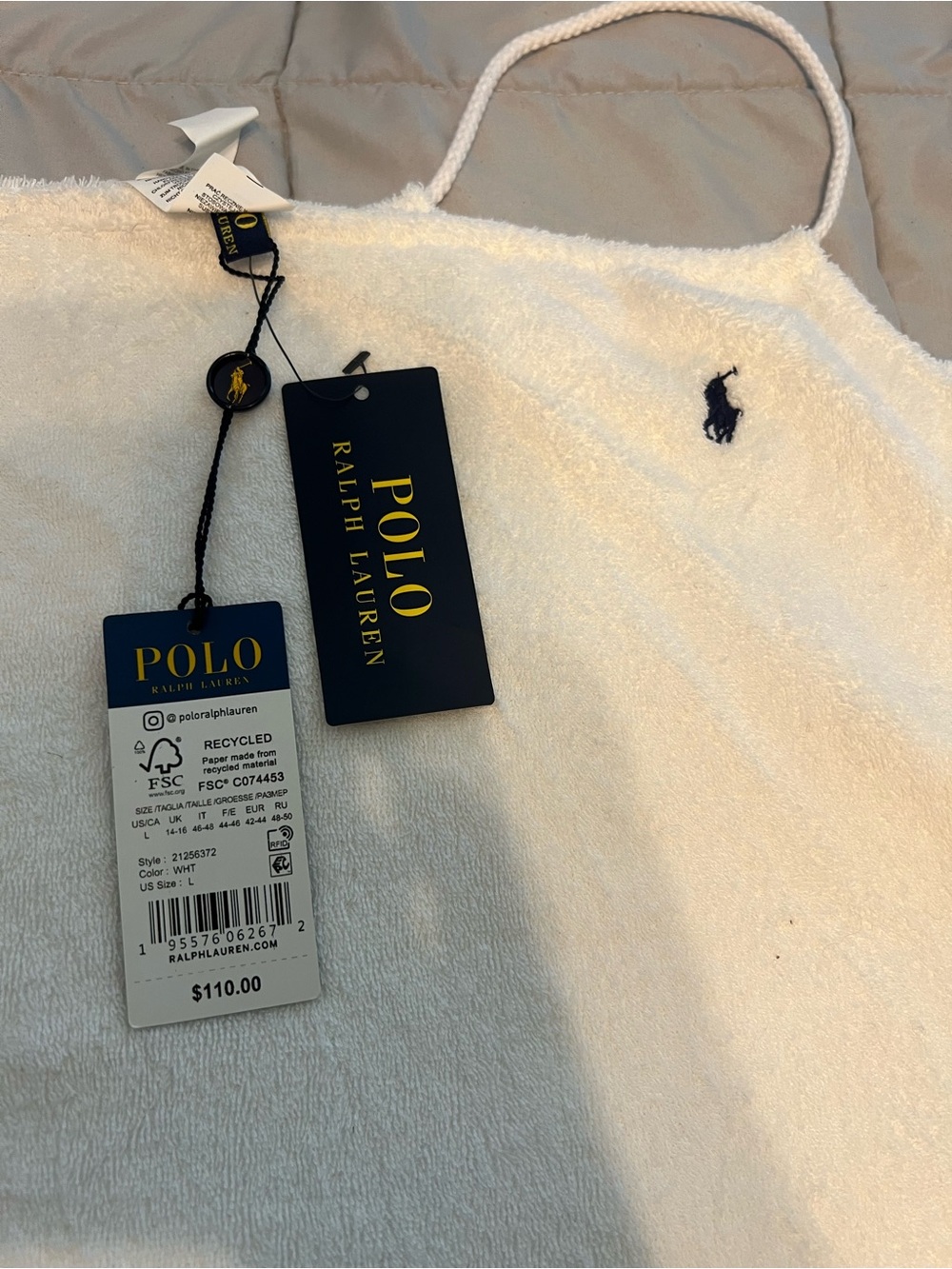 Polo Ralph Lauren Terry
Drawstring Cover Up Dress - Picture 5 of 8